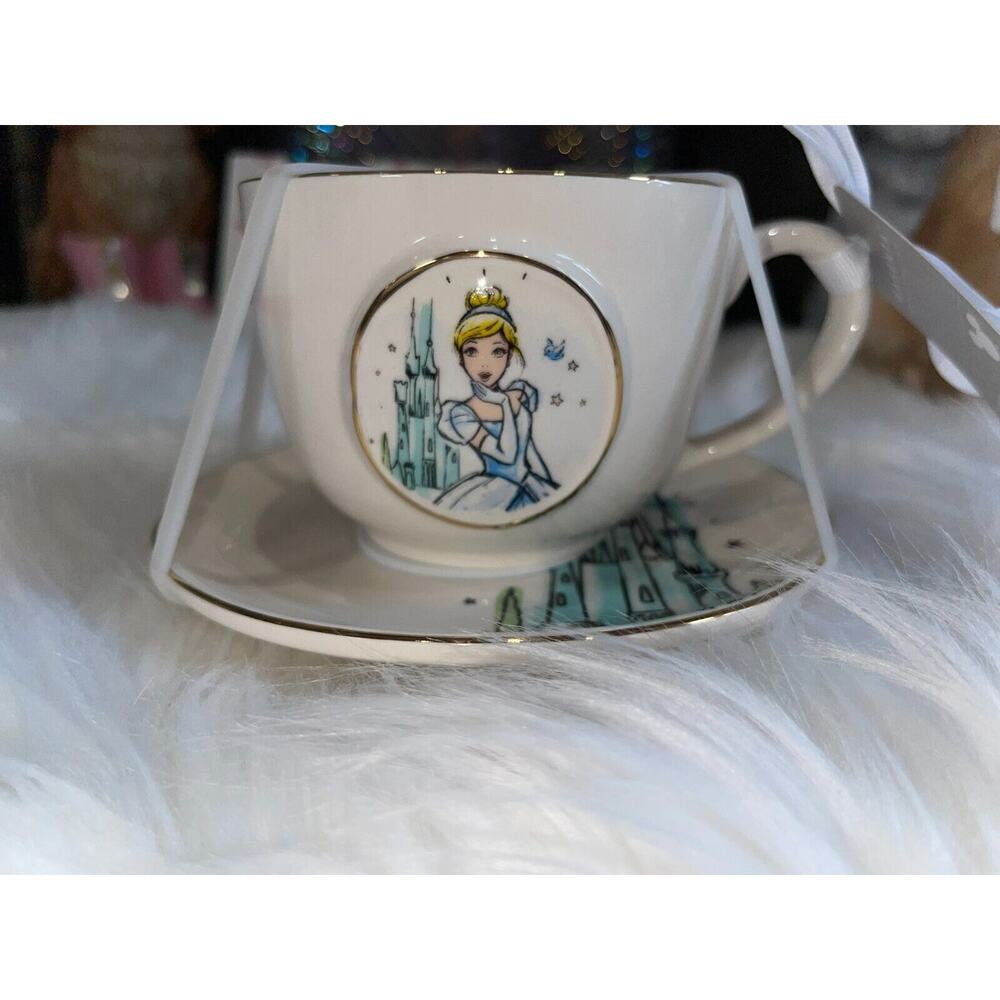 Disney Princess By Magenta Cinderella Cup And Saucer Set